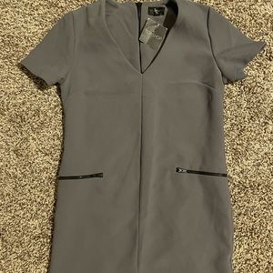 Topshop gray dress